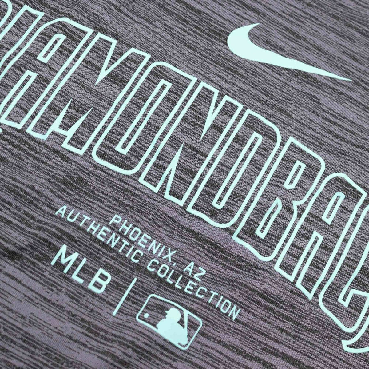 Arizona Diamondbacks 2024 MLB Authentic Practice Nike Velocity T-Shirt Gray Taass for sale