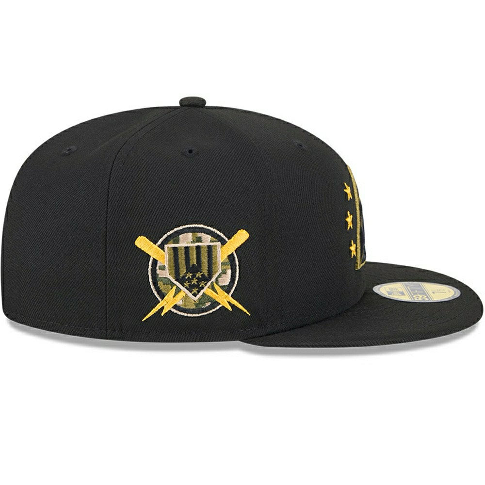 Arizona Diamondbacks 2024 MLB Authentic Armed Forces New Era 59FIFTY Fitted Cap Classic