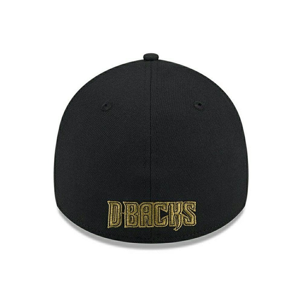 Arizona Diamondbacks 2024 MLB Armed Forces New Era 39THIRTY Flex Cap Black Fashion