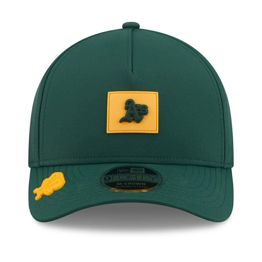 Athletics 2026 MLB Clubhouse 9FORTY M-Crown A-Frame Snapback Cap Taass for sale