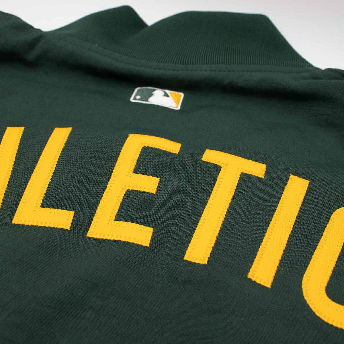 Athletics 2026 MLB Authentic Dugout Bomber Jacket Green Classic
