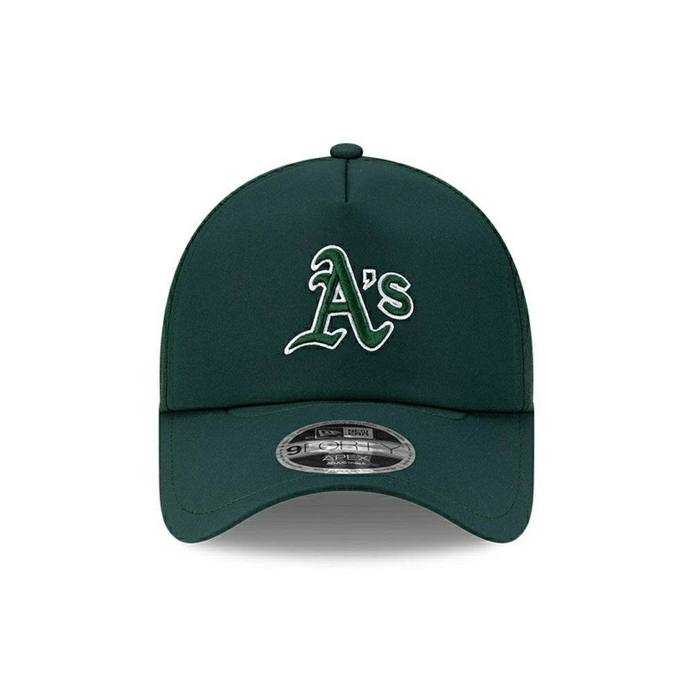 Athletics 2026 MLB Batting Practice 9FORTY APEX Trucker Cap Green Fashion