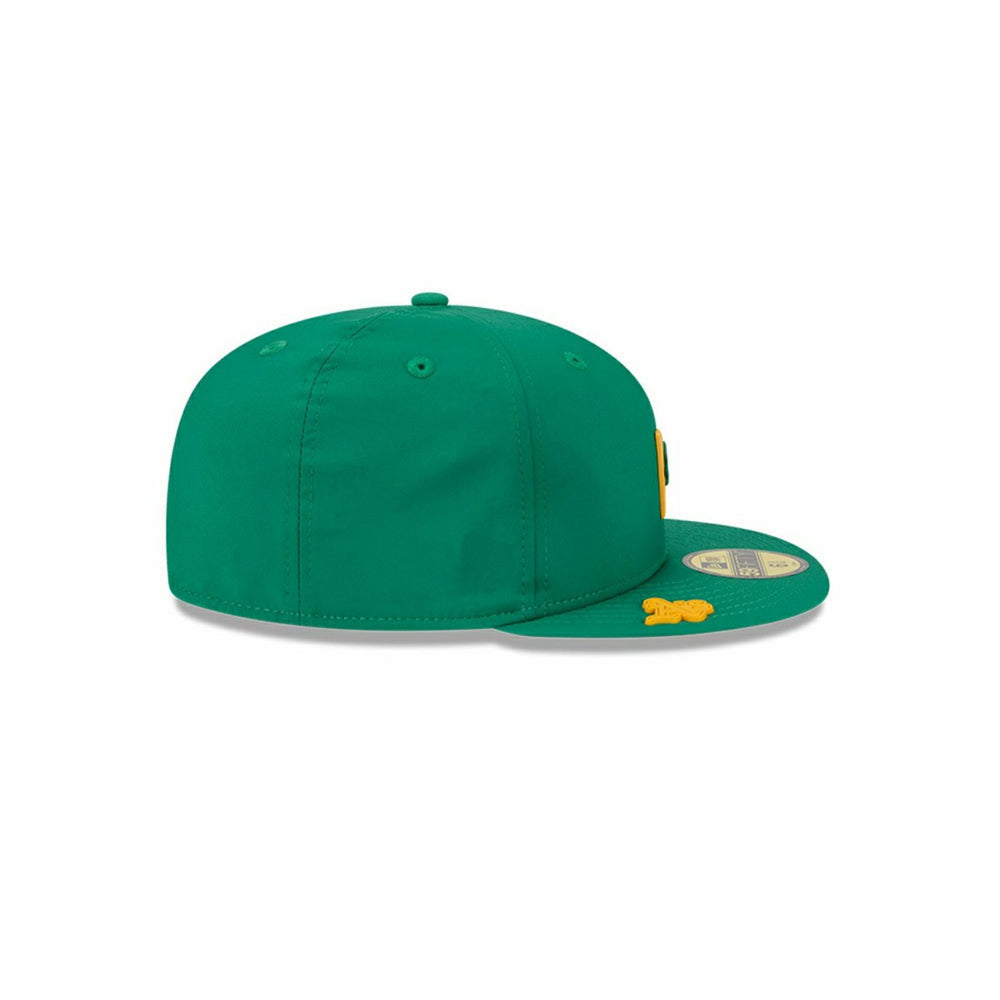 Athletics 2026 MLB Clubhouse 59FIFTY Fitted Cap Green Taass sale