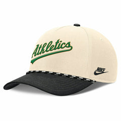 Athletics Cooperstown Rise Adjustable MLB Cap Natural Taass for sale