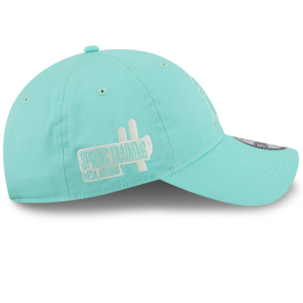 Athletics MLB Spring Training Colours 9TWENTY Adjustable Cap Teal Taass US