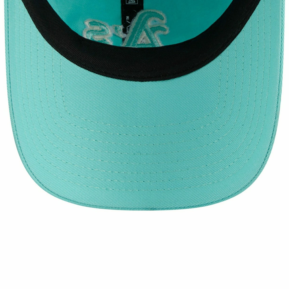 Athletics MLB Spring Training Colours 9TWENTY Adjustable Cap Teal Taass US