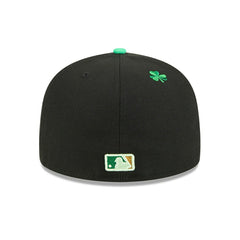 Athletics 2026 St. Patrick's Day MLB Authentic 59FIFTY Cap Black Classic