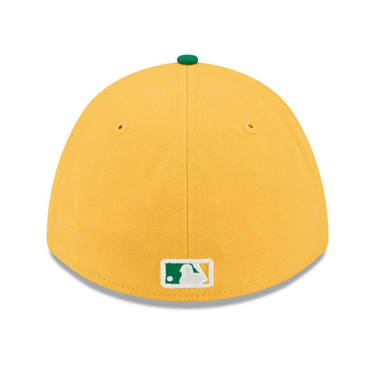 Athletics 2026 MLB Spring Training 39THIRTY M-Crown Flex Cap Yellow Lifestyle