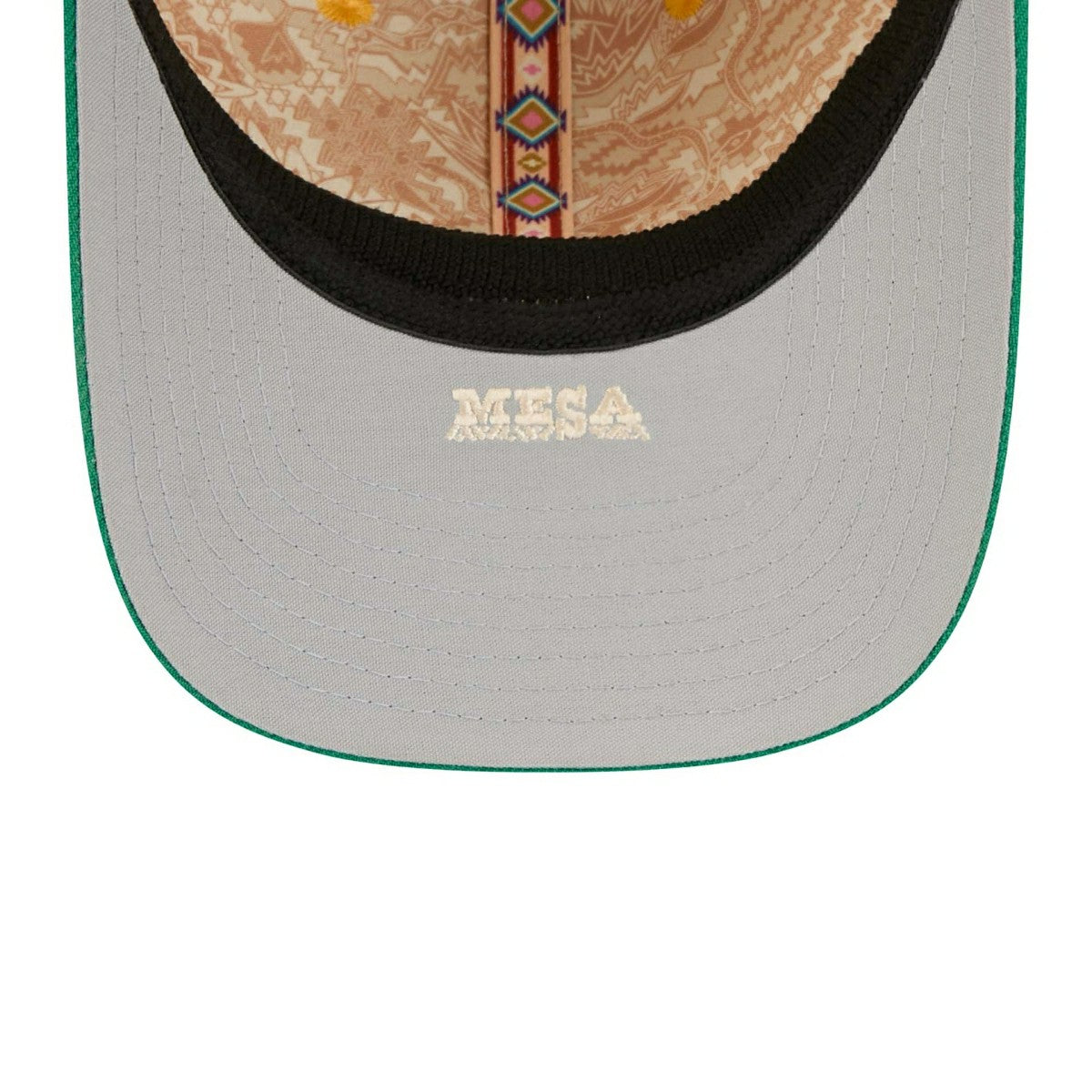 Athletics 2026 MLB Spring Training 39THIRTY M-Crown Flex Cap Yellow Lifestyle