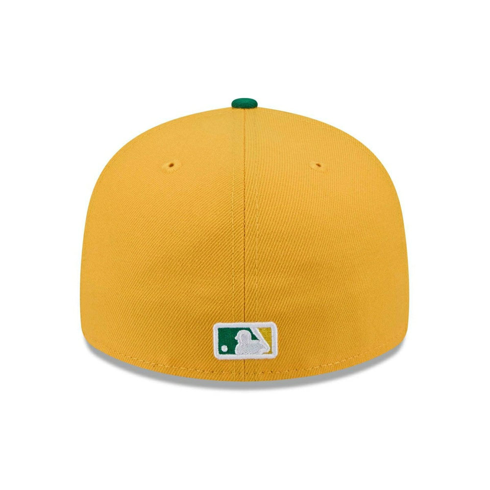 Athlectics 2026 MLB Authentic Spring Training 59FIFTY Pre-Curved Cap Yellow Taass for sale
