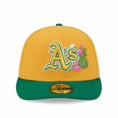 Athlectics 2026 MLB Authentic Spring Training 59FIFTY Pre-Curved Cap Yellow Taass for sale