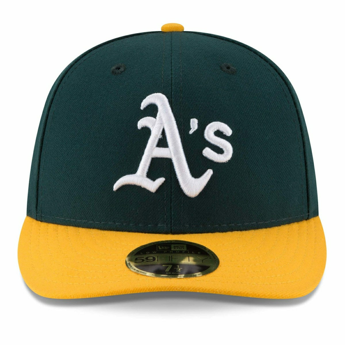 Athletics Authentic Low Profile 59FIFTY Fitted MLB Cap Home Lifestyle
