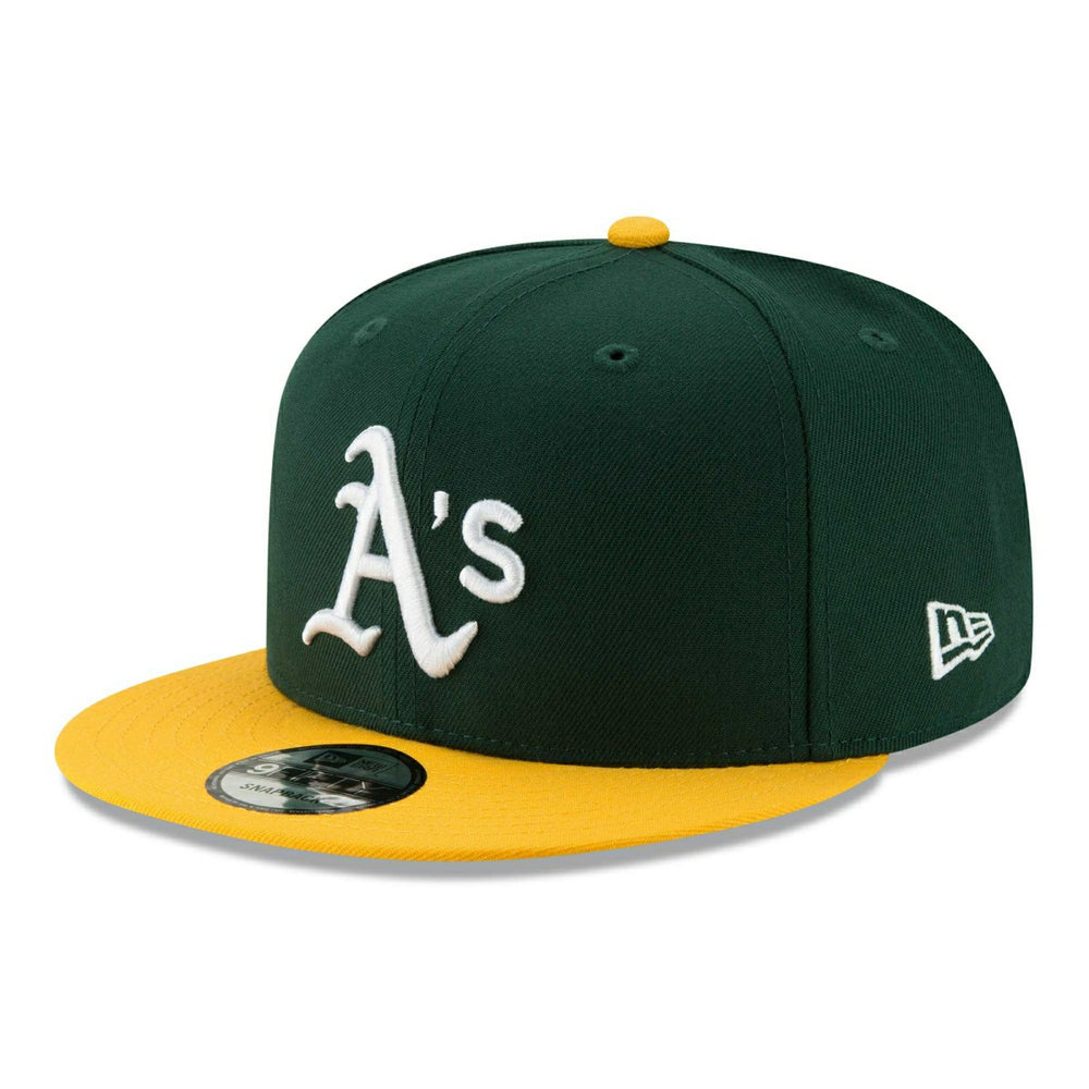 Athletics Basic Logo New Era MLB Snapback Cap Taass for sale