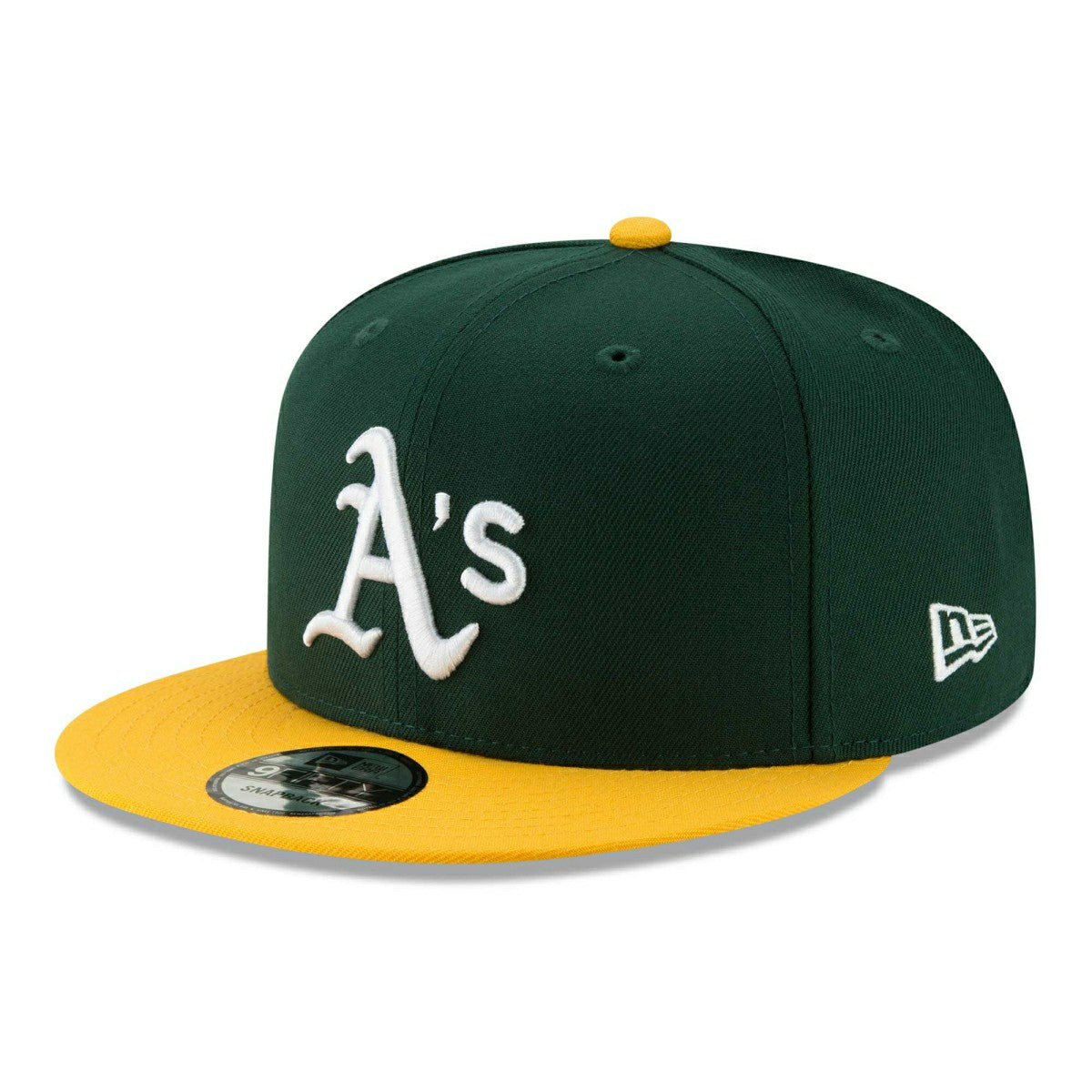 Athletics Basic Logo New Era MLB Snapback Cap Taass for sale