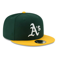 Athletics Basic Logo New Era MLB Snapback Cap Taass for sale
