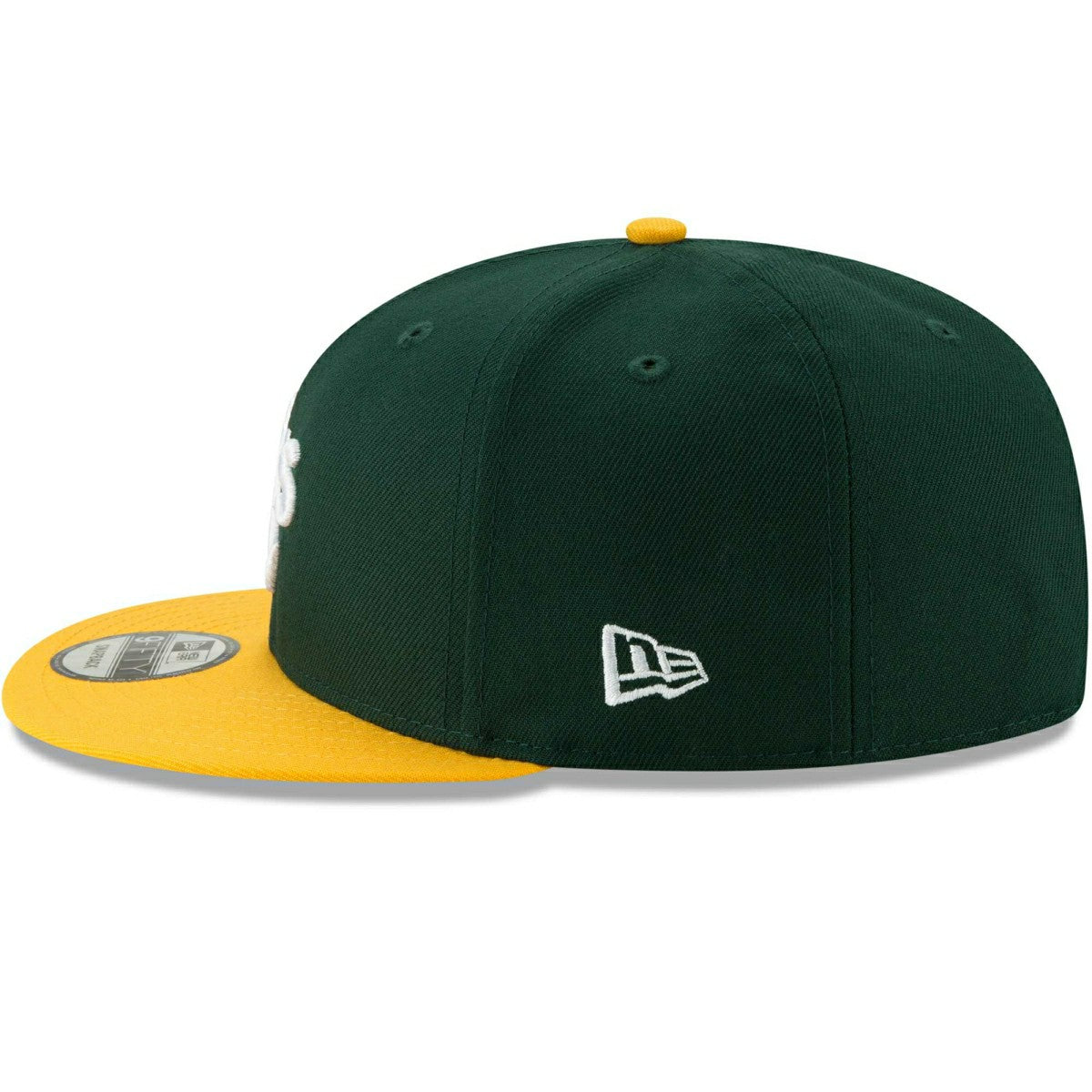 Athletics Basic Logo New Era MLB Snapback Cap Taass for sale