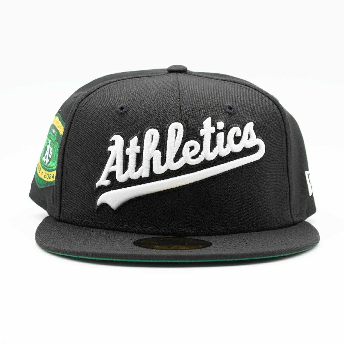 Athletics Oakland Coliseum 59FIFTY Fitted MLB Cap Black Taass US
