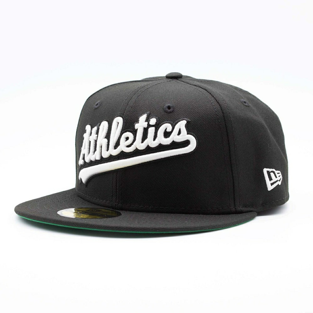 Athletics Oakland Coliseum 59FIFTY Fitted MLB Cap Black Taass US