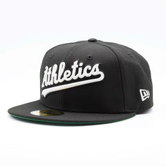 Athletics Oakland Coliseum 59FIFTY Fitted MLB Cap Black Taass US
