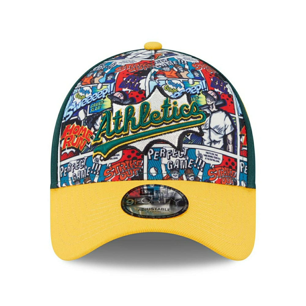 Athletics 2025 MLB Players' Weekend 9FORTY A-Frame Snapback Cap Taass US