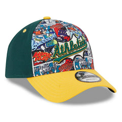 Athletics 2025 MLB Players' Weekend 9FORTY A-Frame Snapback Cap Taass US
