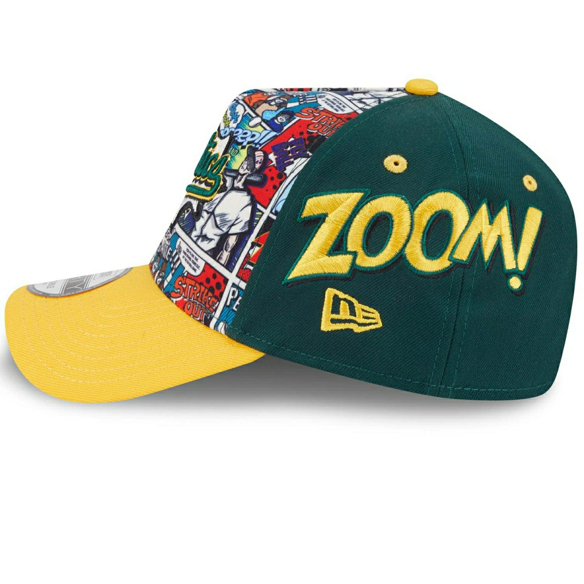 Athletics 2025 MLB Players' Weekend 9FORTY A-Frame Snapback Cap Taass US