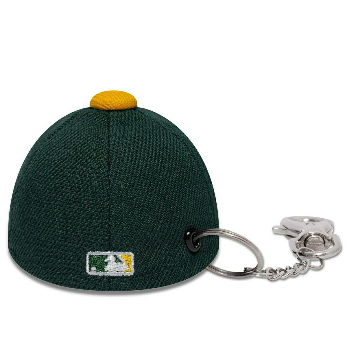 Athletics MLB Mini Cap Mini Cap Key Chain Green Fashion