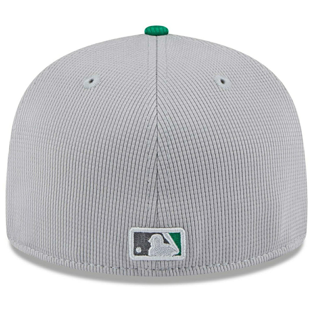 Athletics Colorway 2025 MLB Batting Practice 59FIFTY Fitted Cap Gray Classic