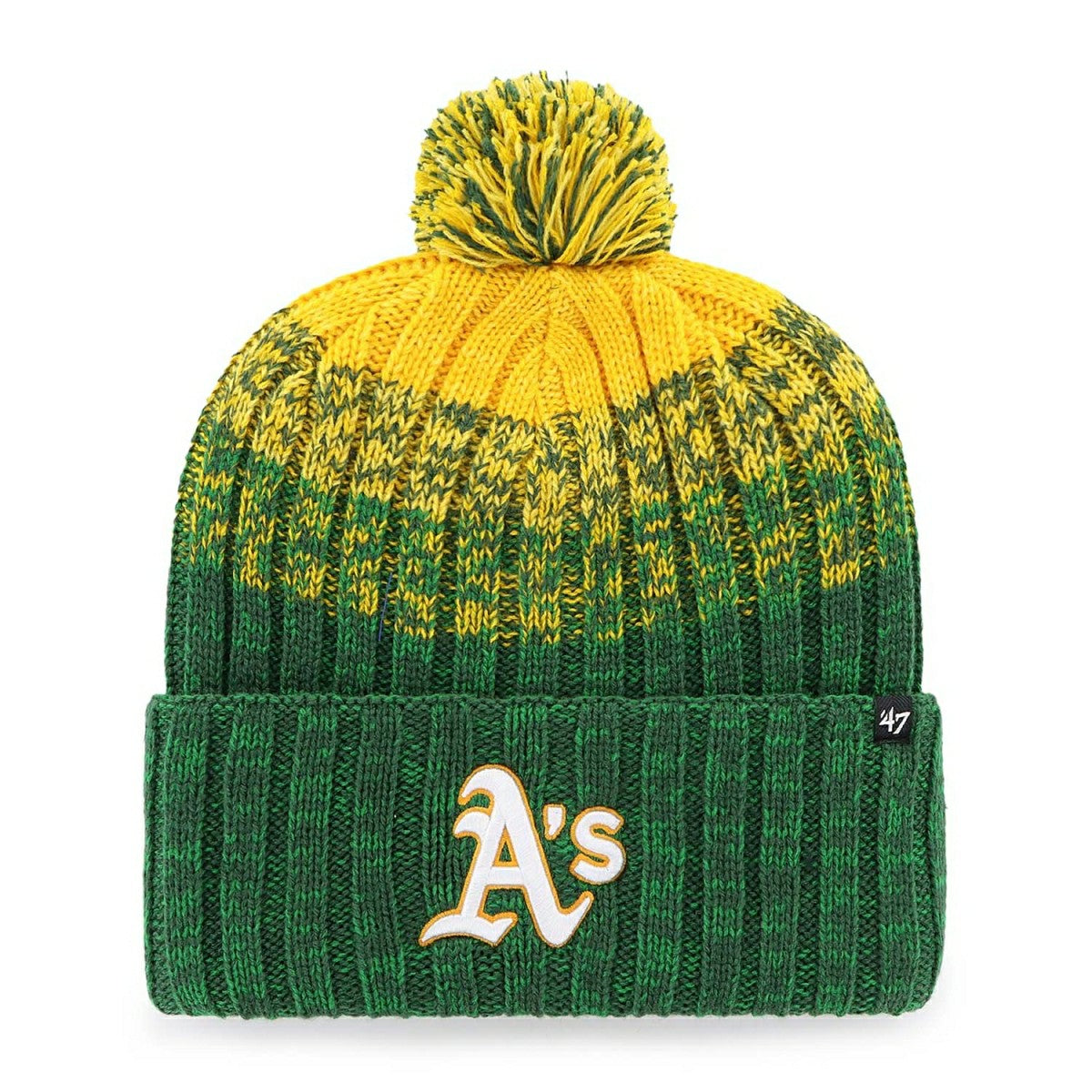 Athletics '47 Cascade MLB Knit Hat Green Fashion
