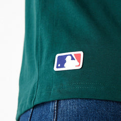 Oakland Athletics New Era Arch Wordmark MLB T-Shirt Green Classic