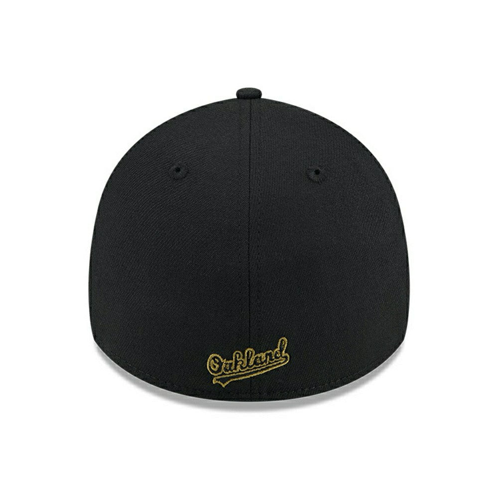 Oakland Athletics 2024 MLB Armed Forces New Era 39THIRTY Flex Cap Black Taass sale