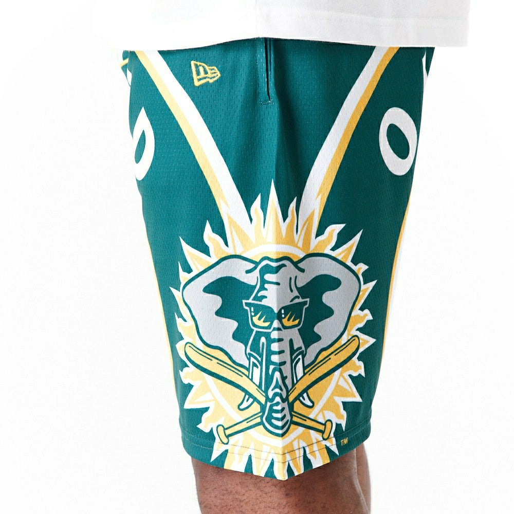 Oakland Athletics Large Logo New Era MLB Shorts Taass for sale