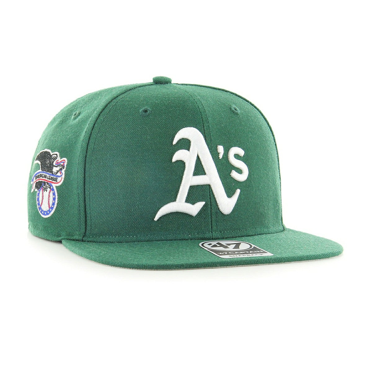 Athletics '47 Sure Shot Snapback MLB Cap Green Classic