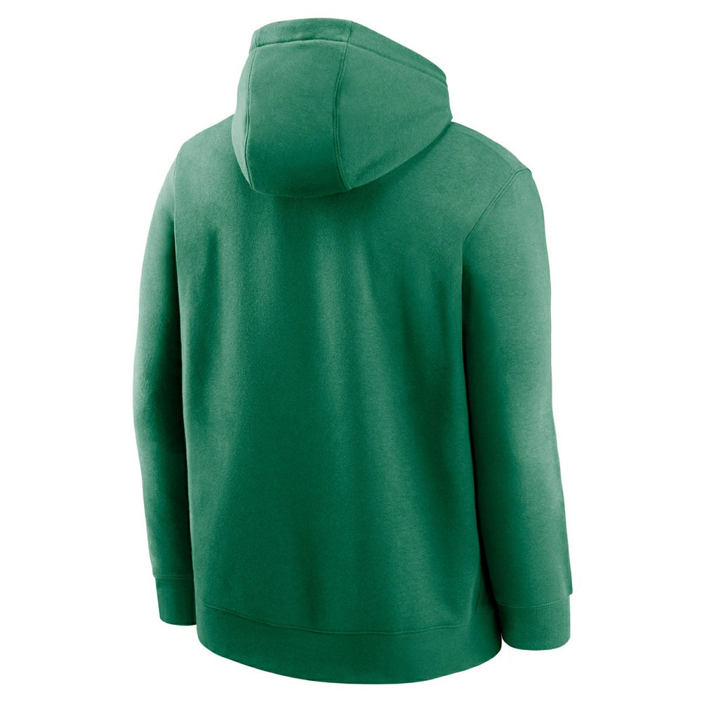 Oakland Athletics Cooperstown Logo Nike Club Fleece MLB Hoodie Green Fashion