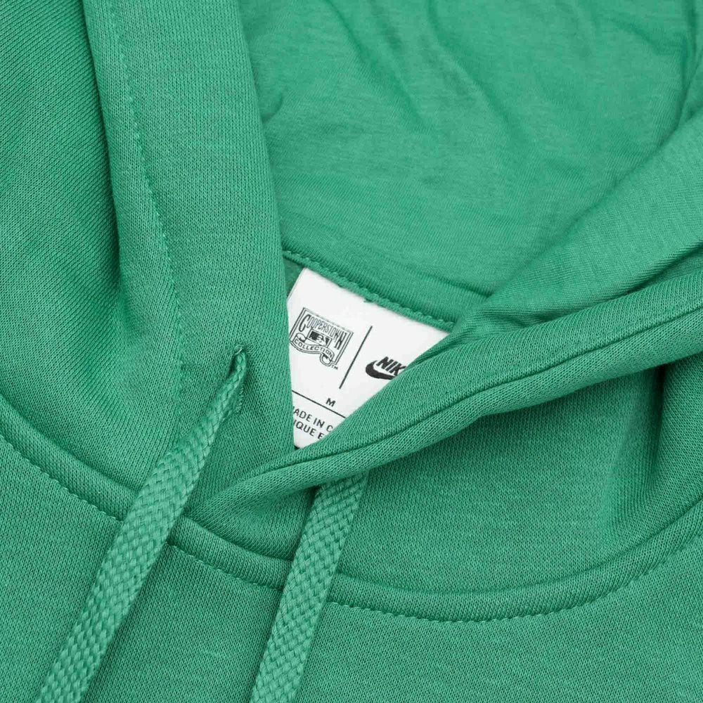 Oakland Athletics Cooperstown Logo Nike Club Fleece MLB Hoodie Green Fashion