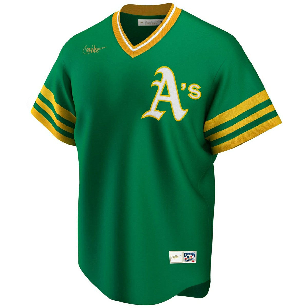 Oakland Athletics Cooperstown Collection Nike MLB Jersey Green Taass for sale