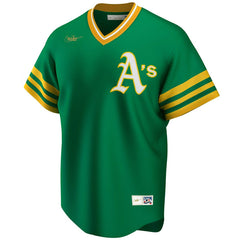 Oakland Athletics Cooperstown Collection Nike MLB Jersey Green Taass for sale