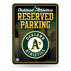 Oakland Athletics Reserved Parking MLB Metal Sign Lifestyle