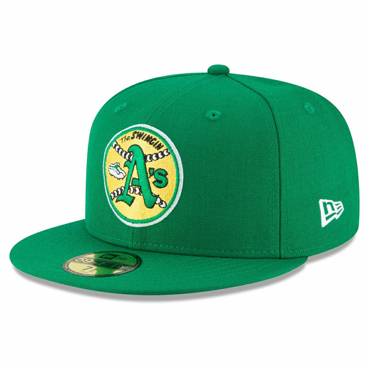 Oakland Athletics The Swingin' A's 1971 Cooperstown 59FIFTY Fitted MLB Cap Taass sale