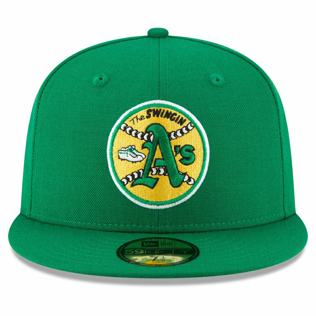 Oakland Athletics The Swingin' A's 1971 Cooperstown 59FIFTY Fitted MLB Cap Taass sale