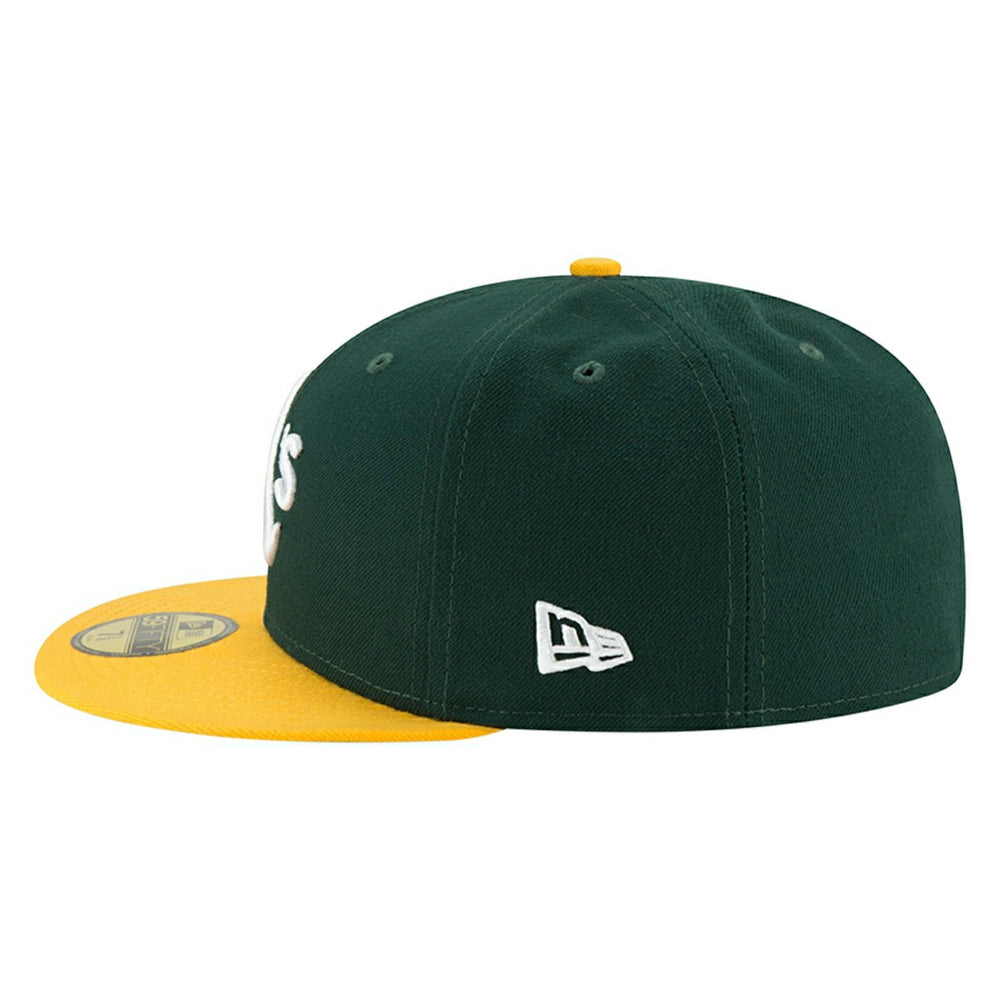 Athletics Authentic New Era 59FIFTY Fitted MLB Cap Home Taass for sale