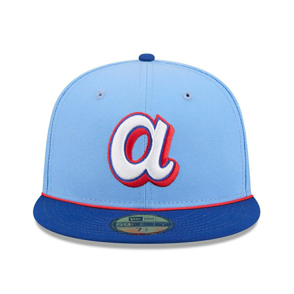Atlanta Braves MLB Authentic City Connect 59FIFTY Fitted Cap Blue Fashion