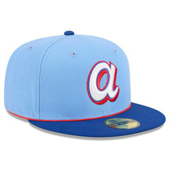 Atlanta Braves MLB Authentic City Connect 59FIFTY Fitted Cap Blue Fashion
