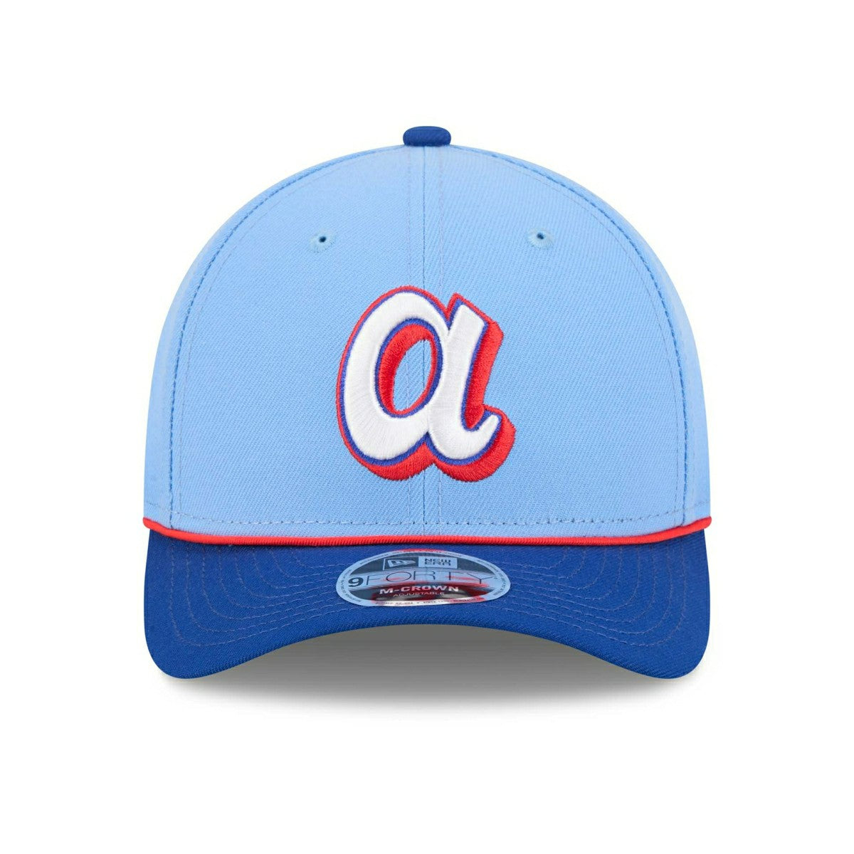 Atlanta Braves MLB City Connect 9FORTY M-Crown Snapback Cap Blue Lifestyle