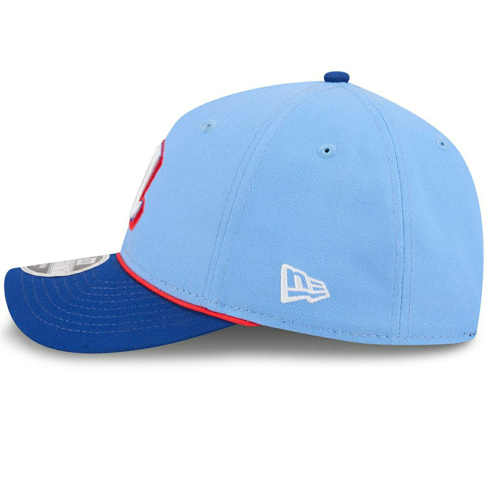 Atlanta Braves MLB City Connect 9FORTY M-Crown Snapback Cap Blue Lifestyle