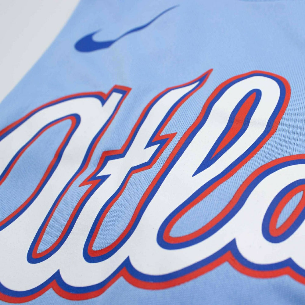 Atlanta Braves City Connect Legend MLB T-Shirt Blue Taass for sale