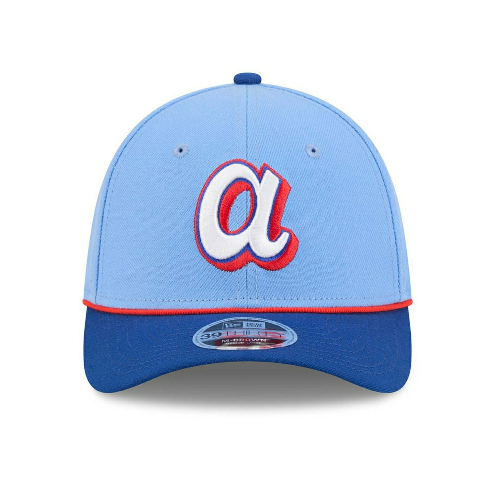 Atlanta Braves MLB City Connect 39THIRTY M-Crown Flex Cap Blue Taass US