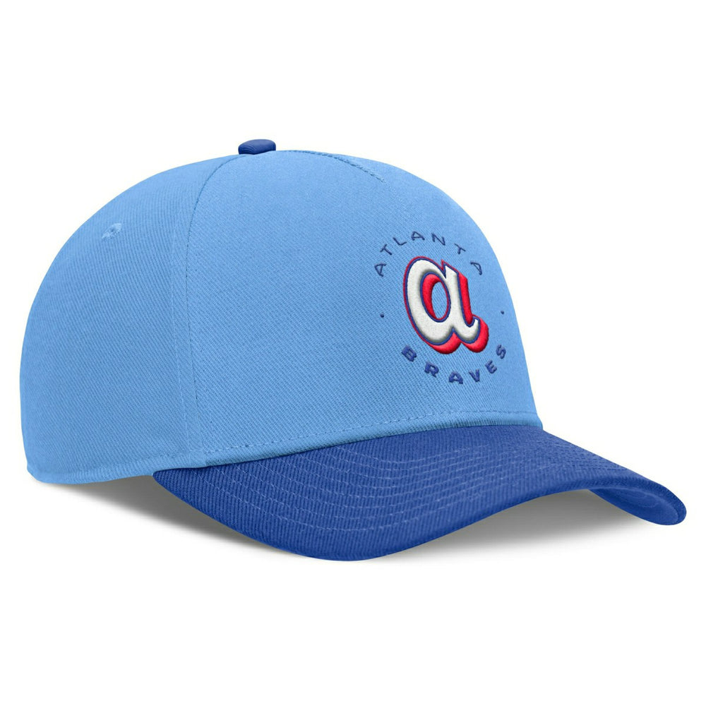 Atlanta Braves City Connect Rise Adjustable MLB Cap Blue Lifestyle