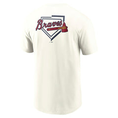 Atlanta Braves Primetime 2-Hit T-Shirt Cream Taass for sale
