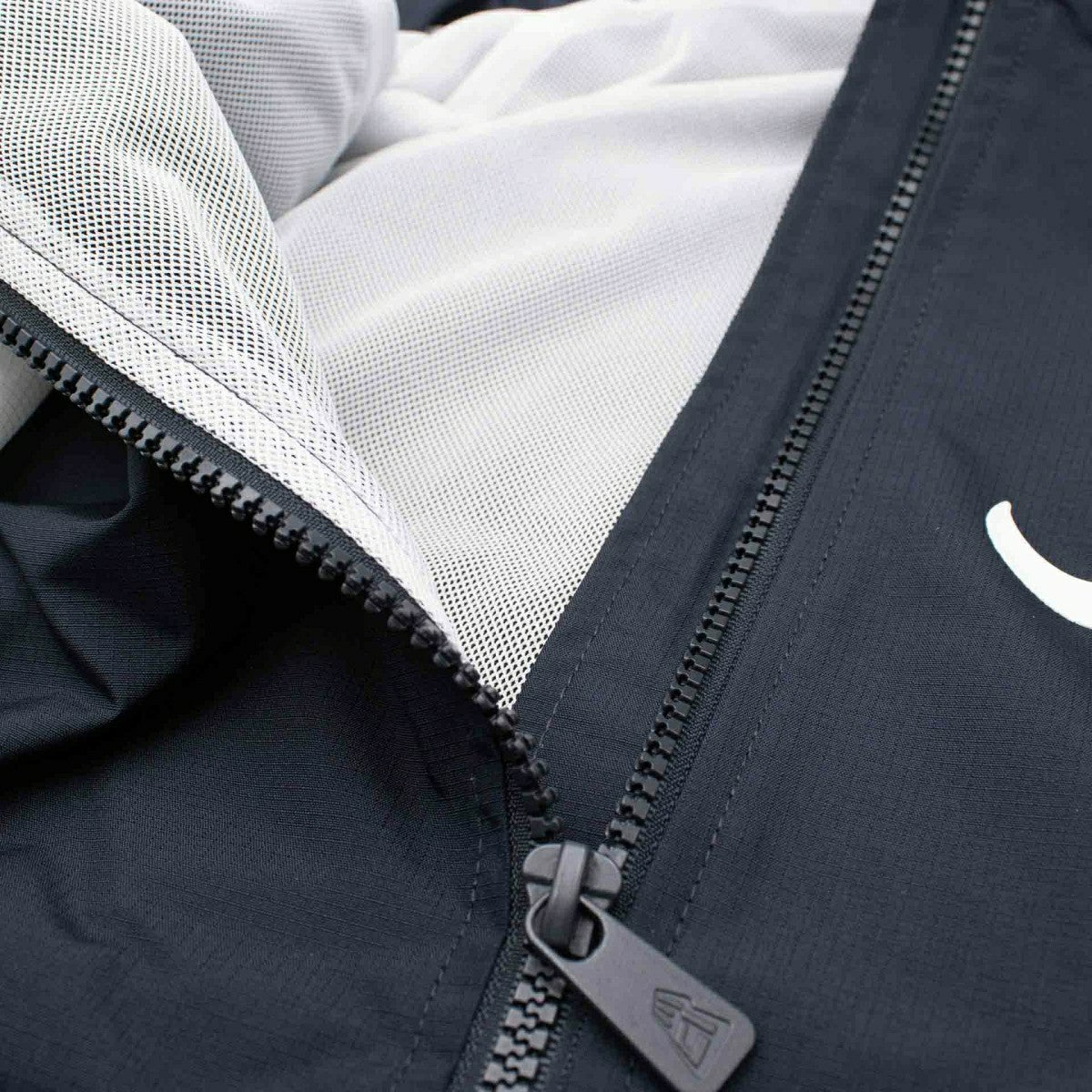 Atlanta Braves MLB Quarter Zip Windbreaker Jacket Navy Lifestyle